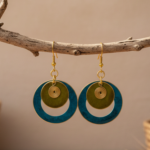 Pendientes Fez Turquesa