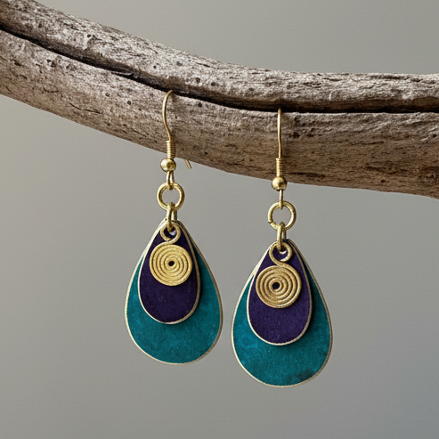 Pendientes Goa Turquesa