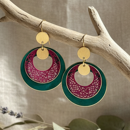 Pendientes Esparta Turquesa