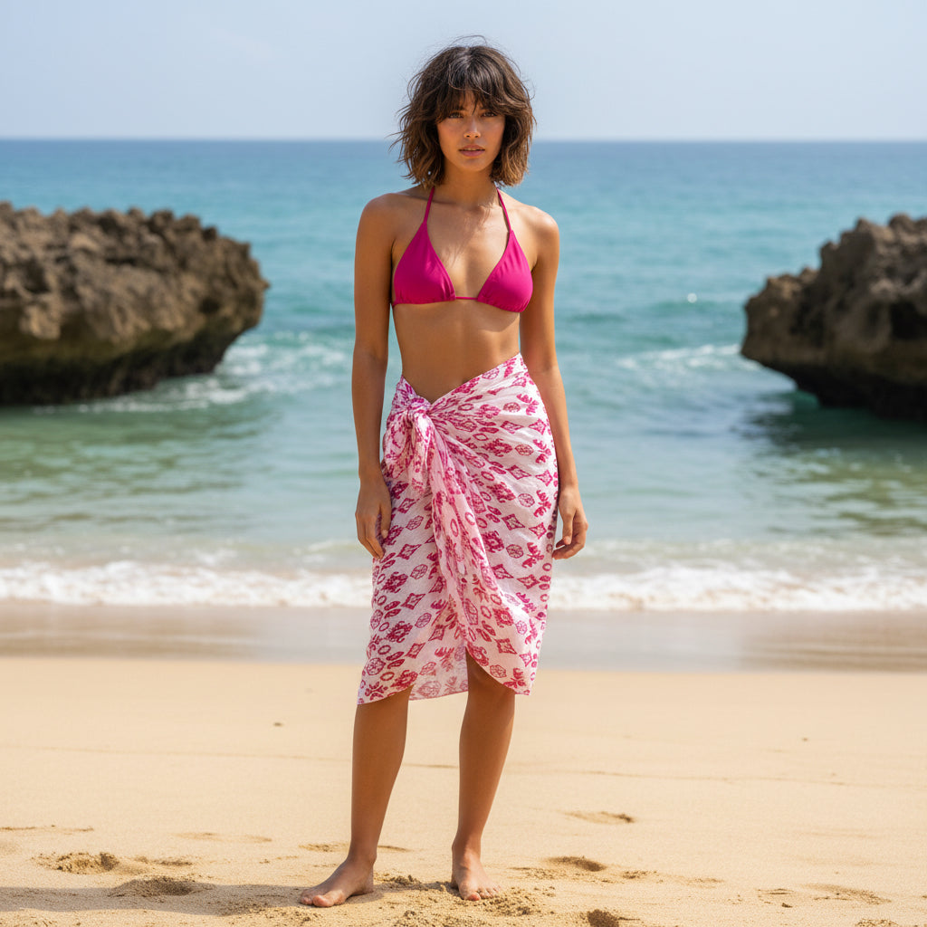 Pareo Memphis Fucsia
