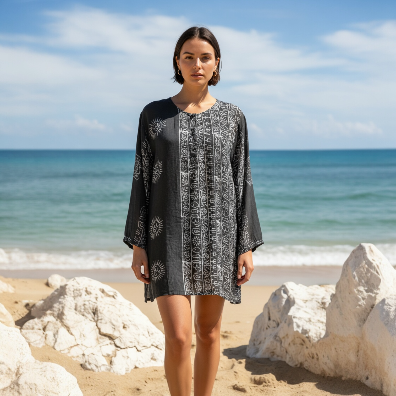 Kurta Clásica Negra