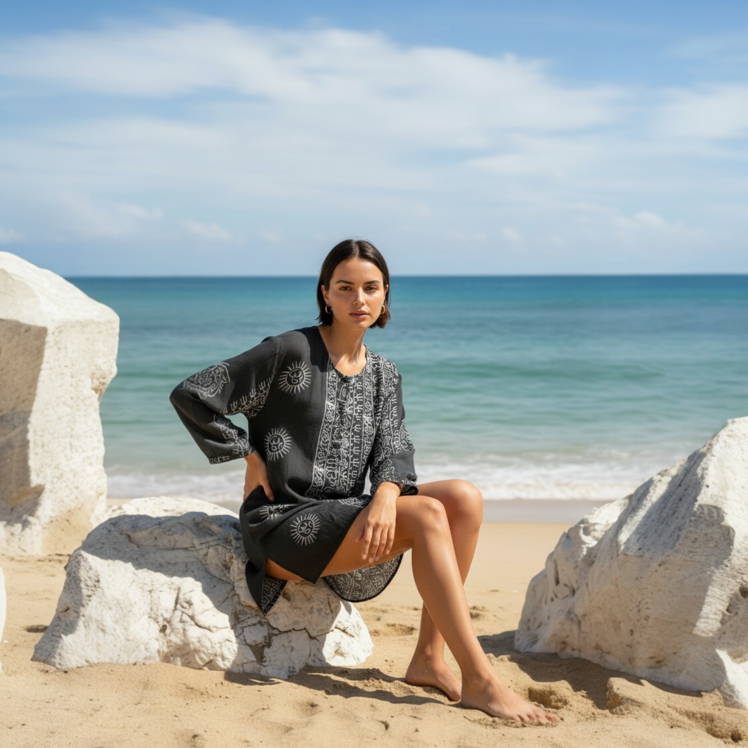 Kurta Clásica Negra