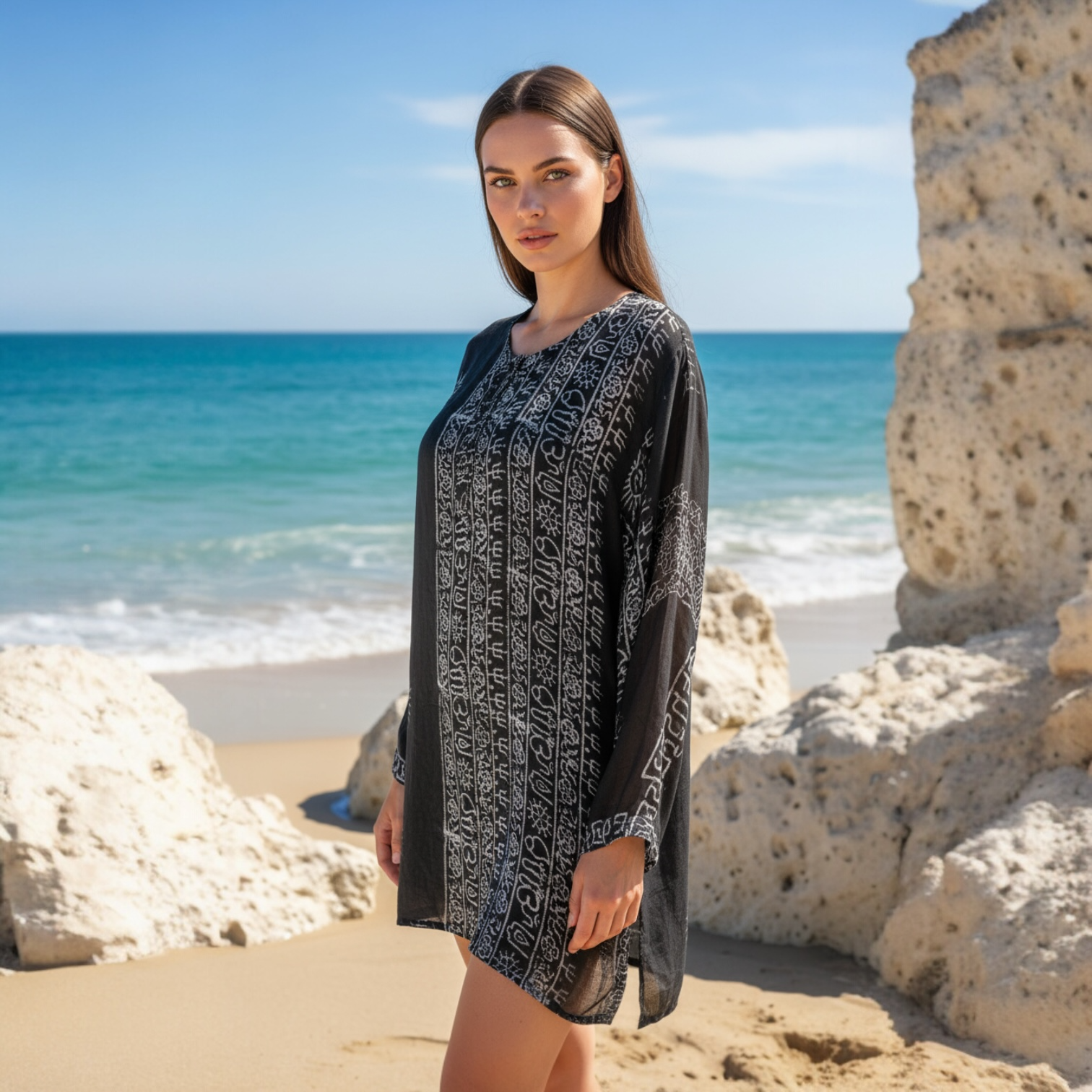 Kurta Clásica Negra