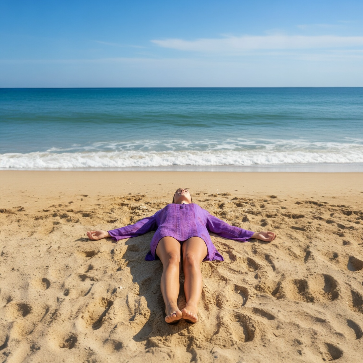 Kurta Clásica Morada