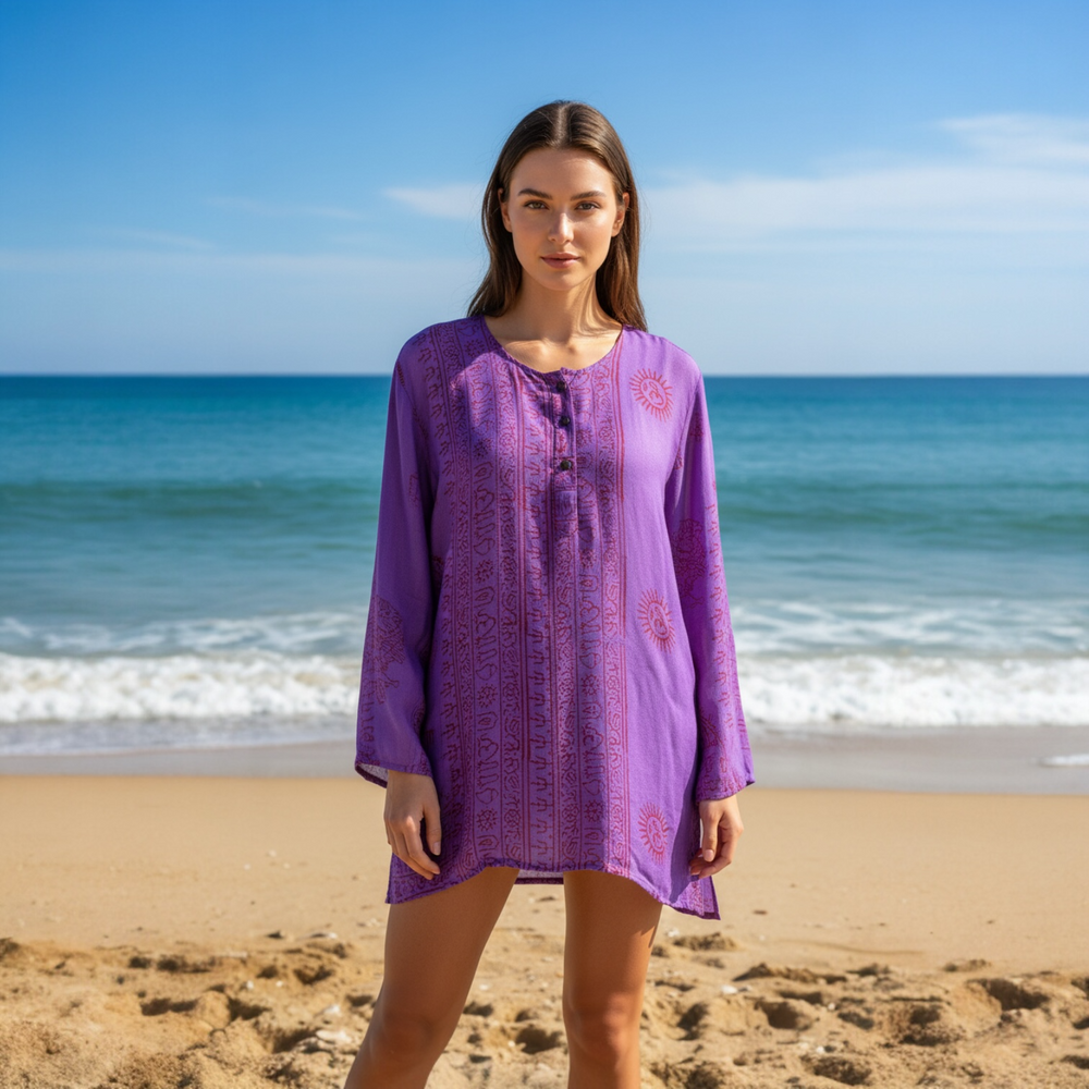 Kurta Clásica Morada