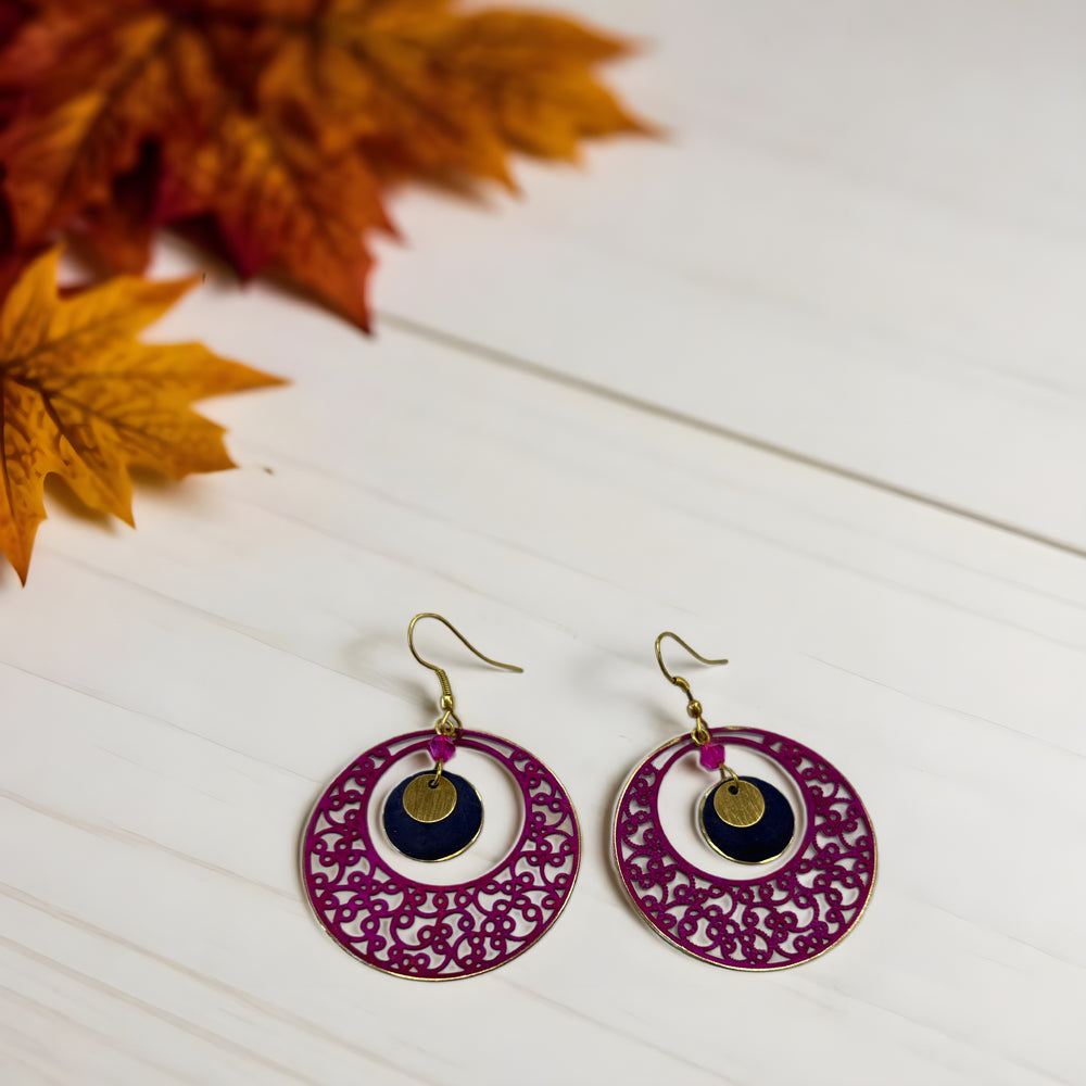 Pendientes Tarifa Fucsia