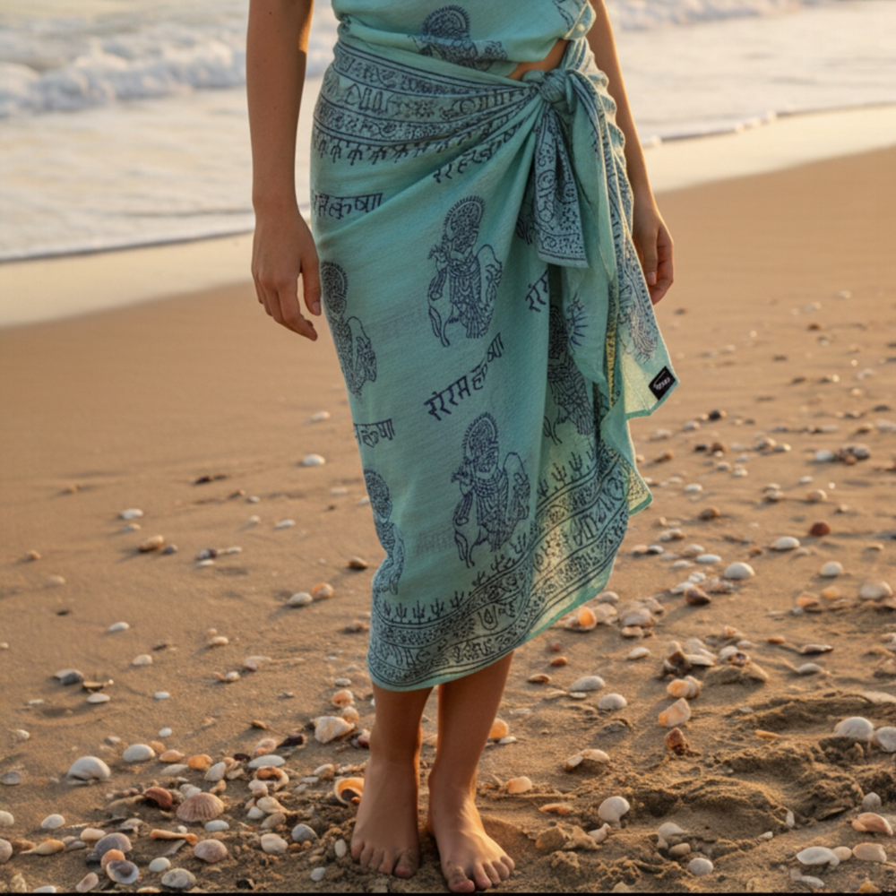 Pareo Turquesa/denim