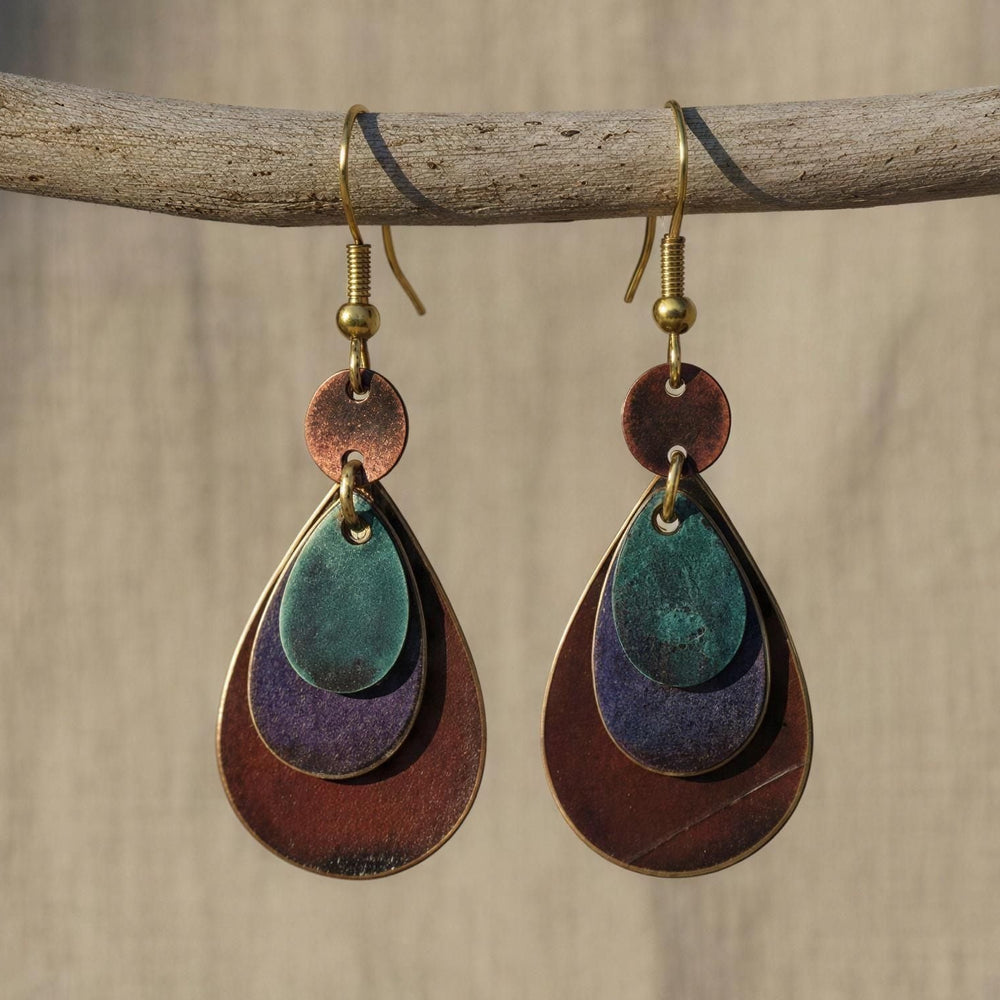 Pendientes Alepo Granate