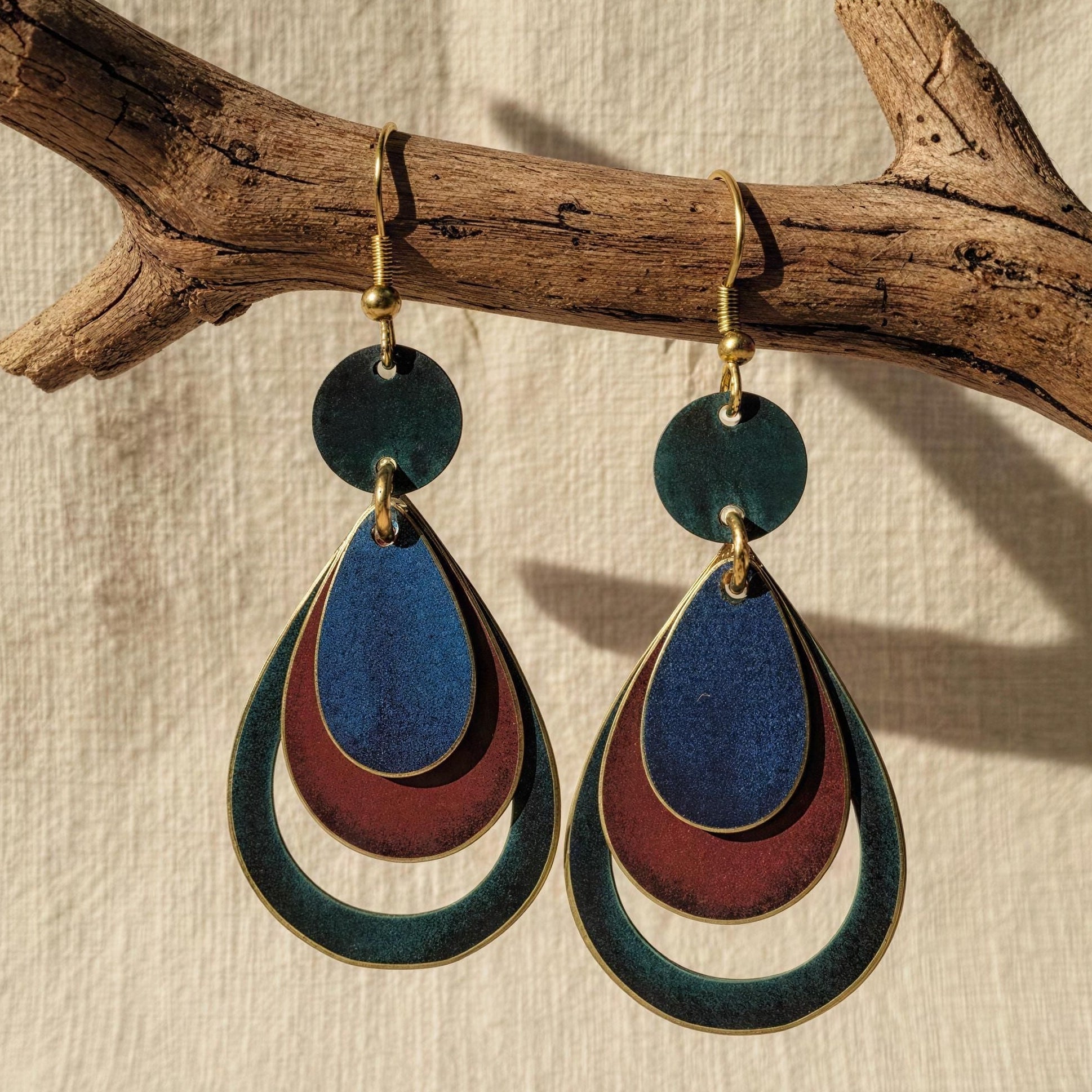 Pendientes Hawai Caribe
