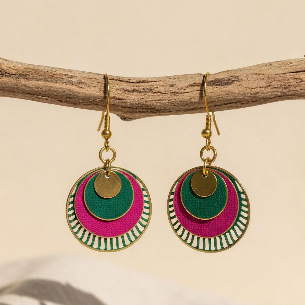 Pendientes Sri Turquesa
