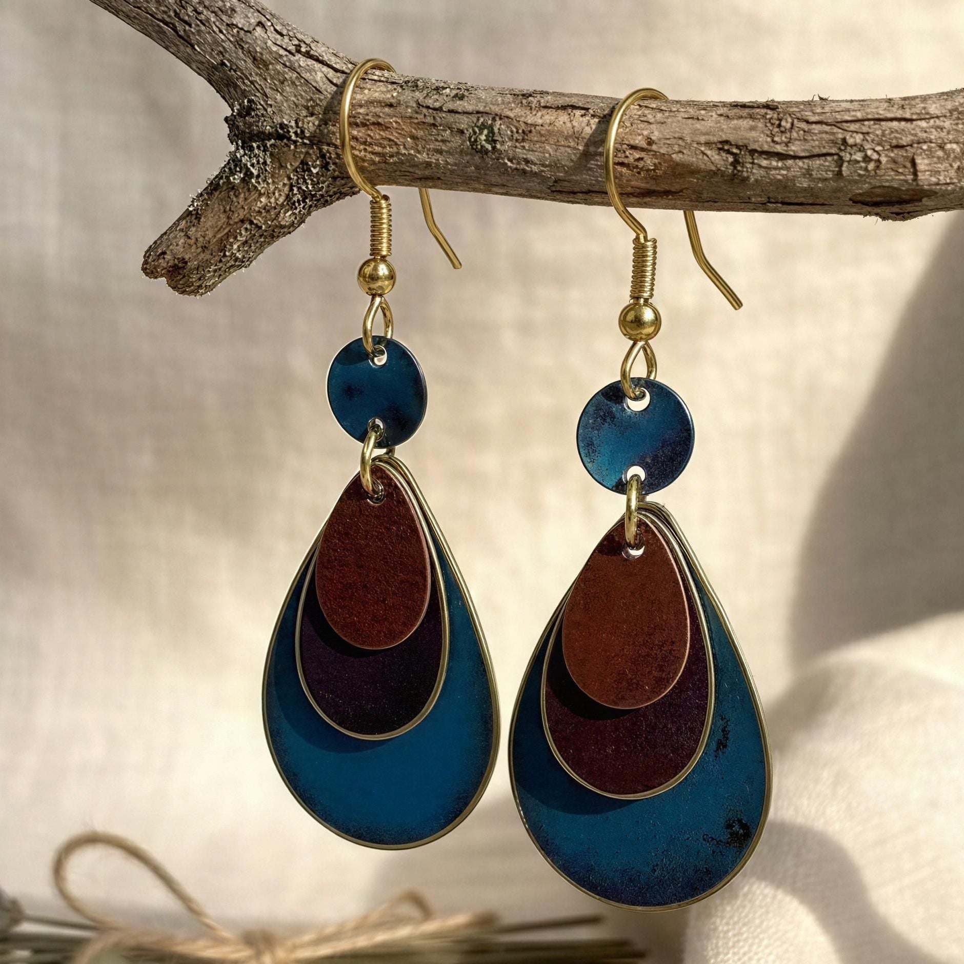 Pendientes Petra Azulón