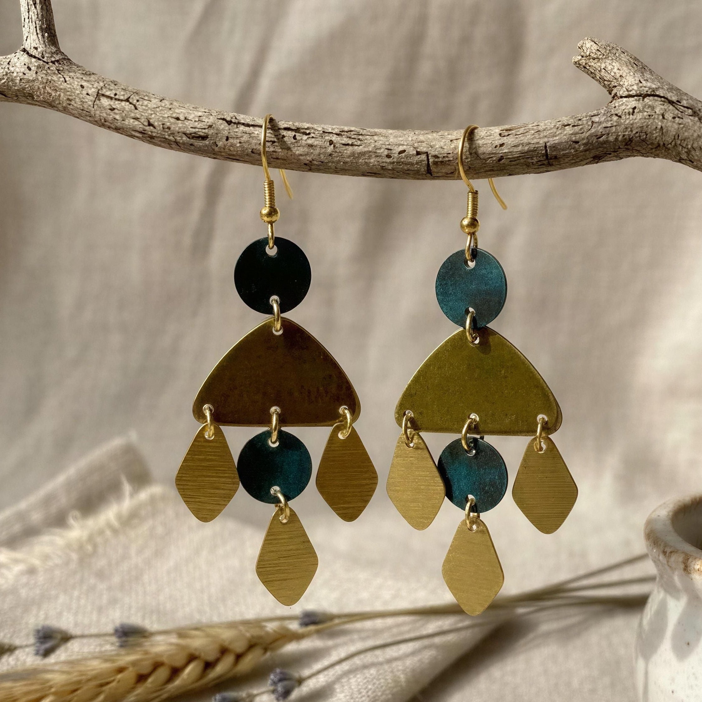 Pendientes Toronto Oliva