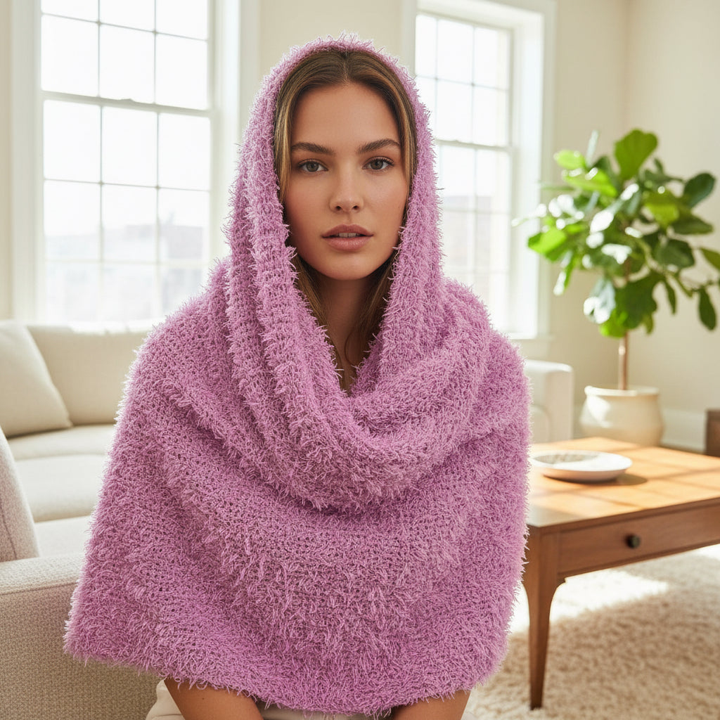 Bufanda Multiposición Violeta