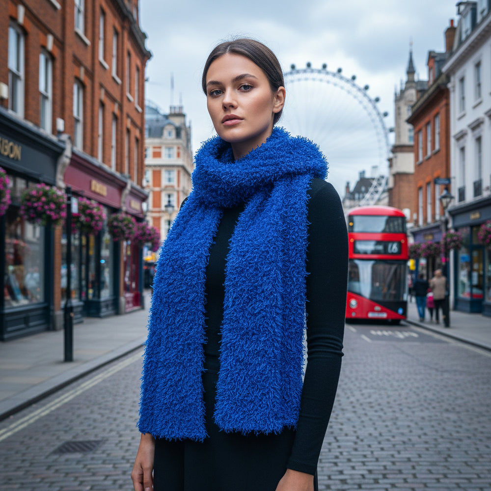 Bufanda Multiposición Royal Blue