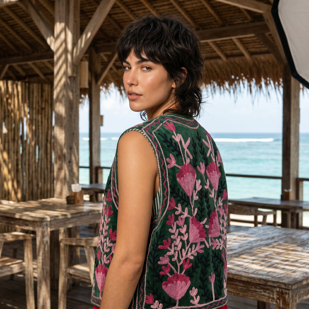 Chaleco Verde Oscuro