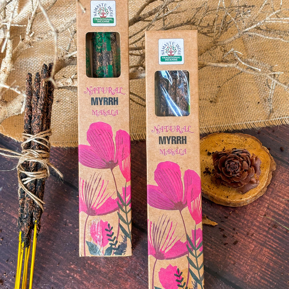 Namaste India Incienso Tradicional Myrrh