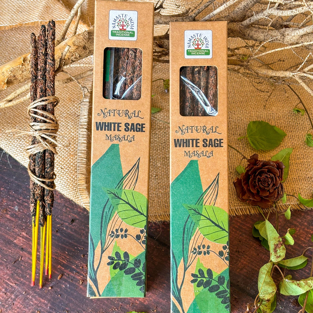 Namaste India Incienso Tradicional White Sage