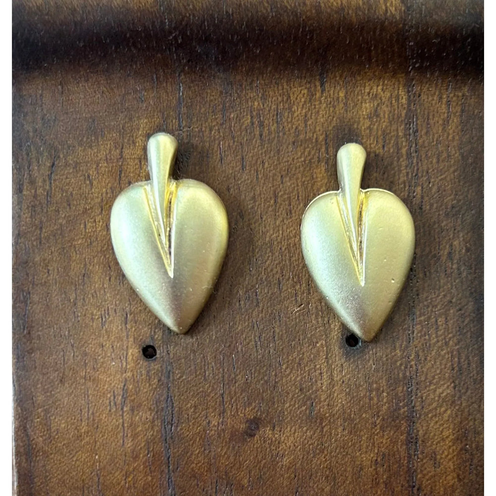 Pendientes Corazón Dorados