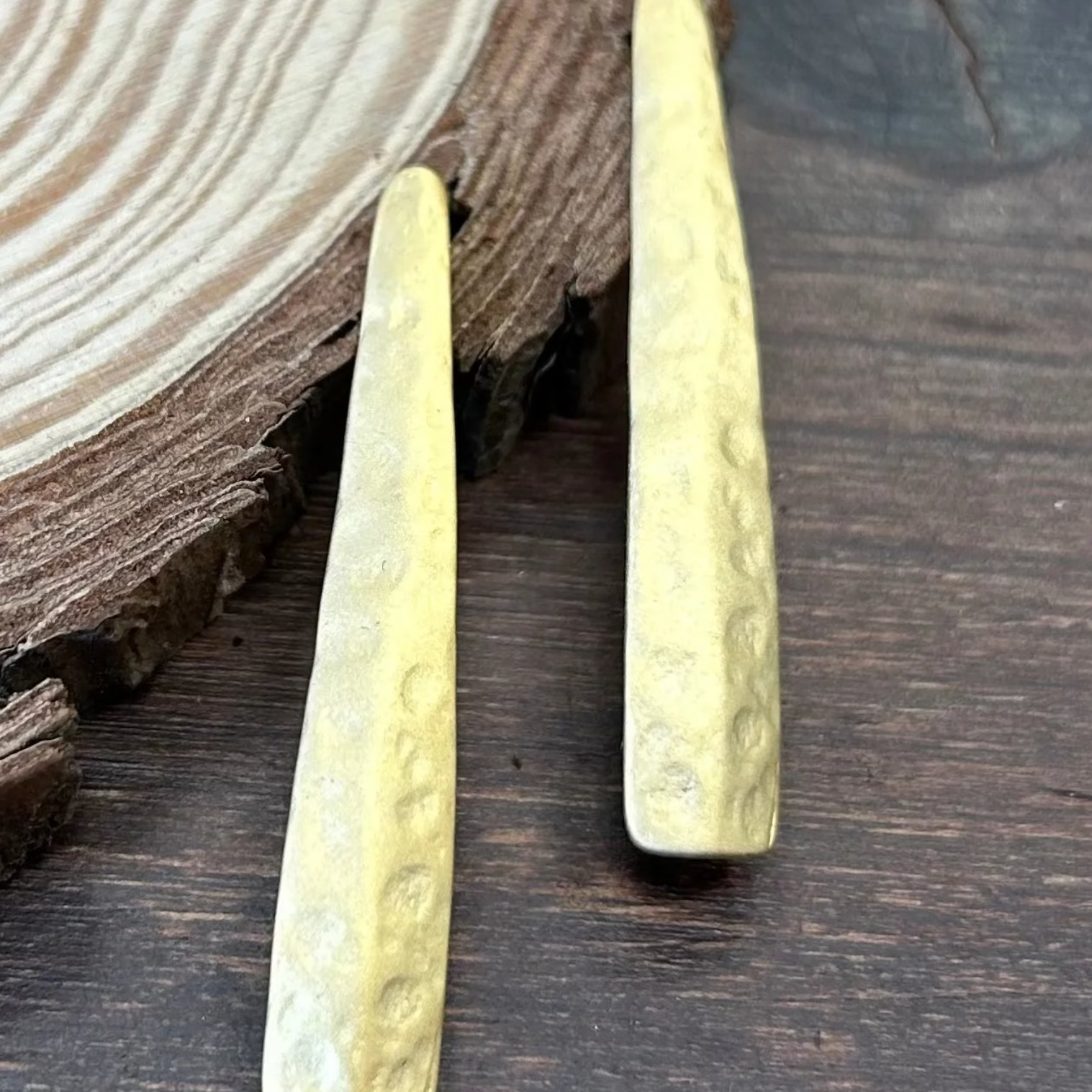 Pendientes Palo Dorados