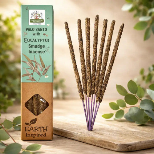 Namaste India Incienso Tradicional Palo Santo & Eucalyptus