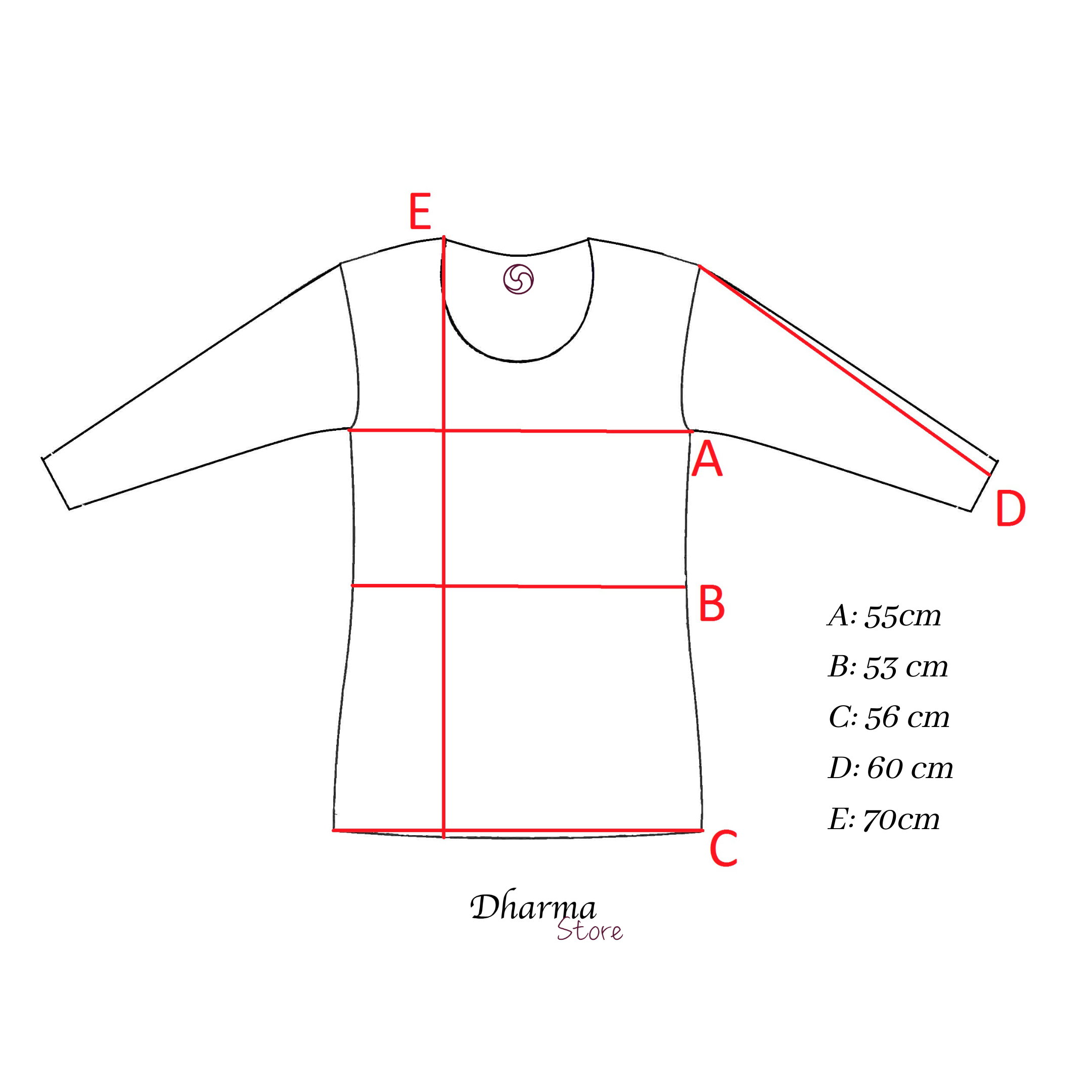 Kurta Berenjena - Dharma Ropa Étnica