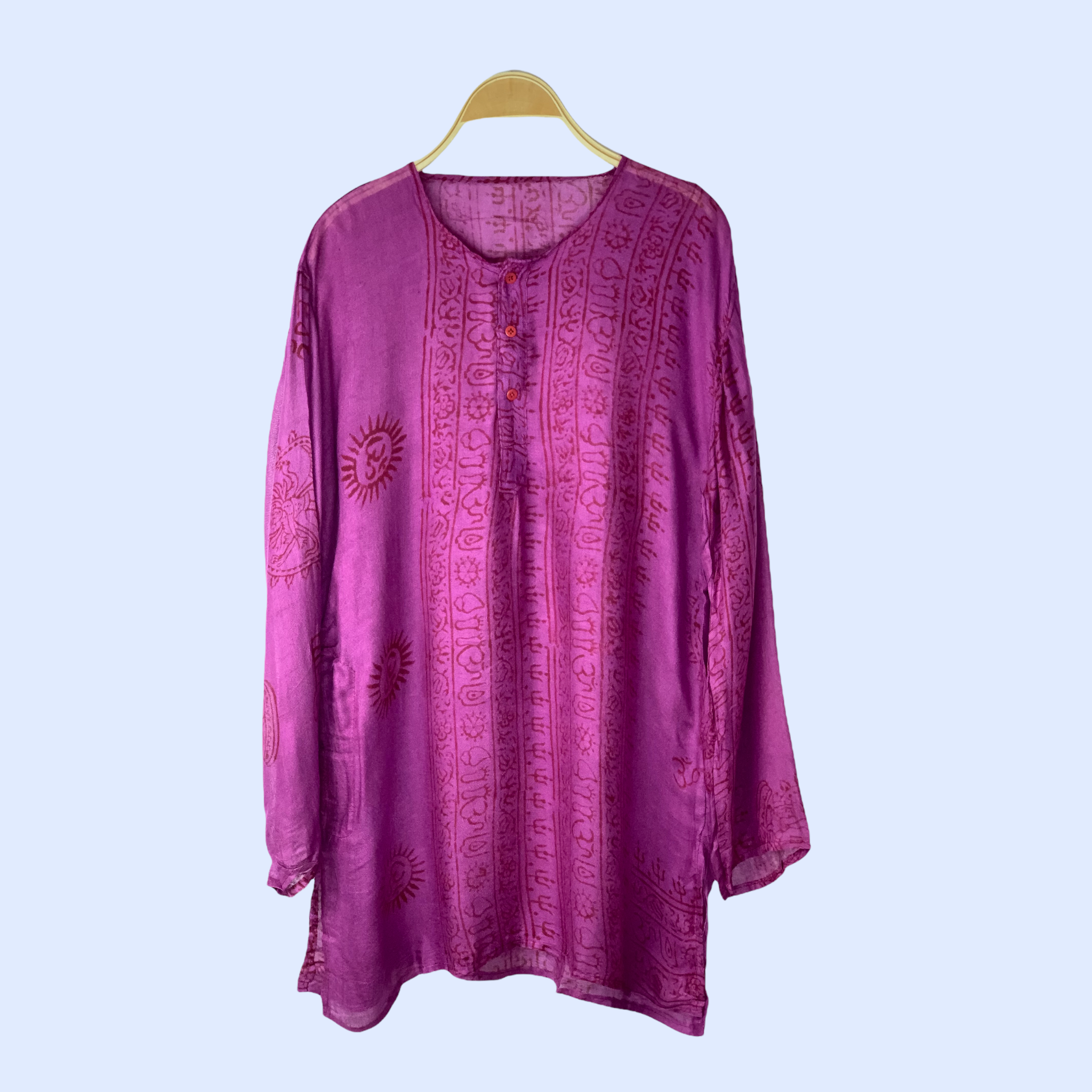 Kurta Clásica Berenjena