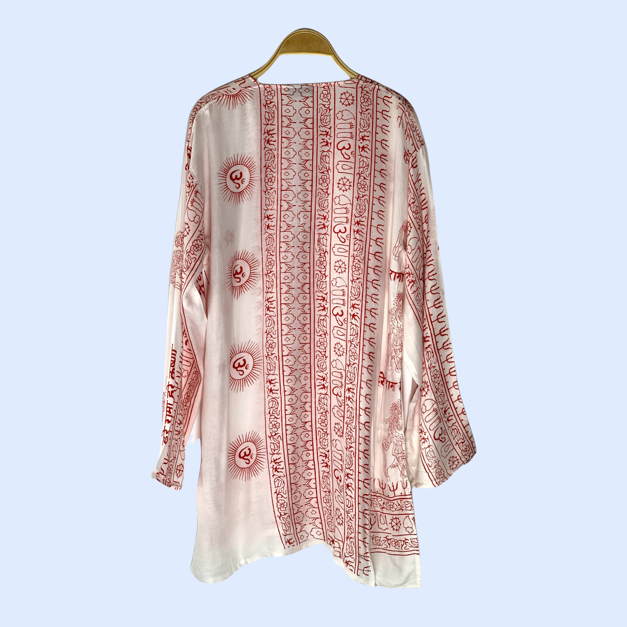 Kurta Nueva Blanco/rojo