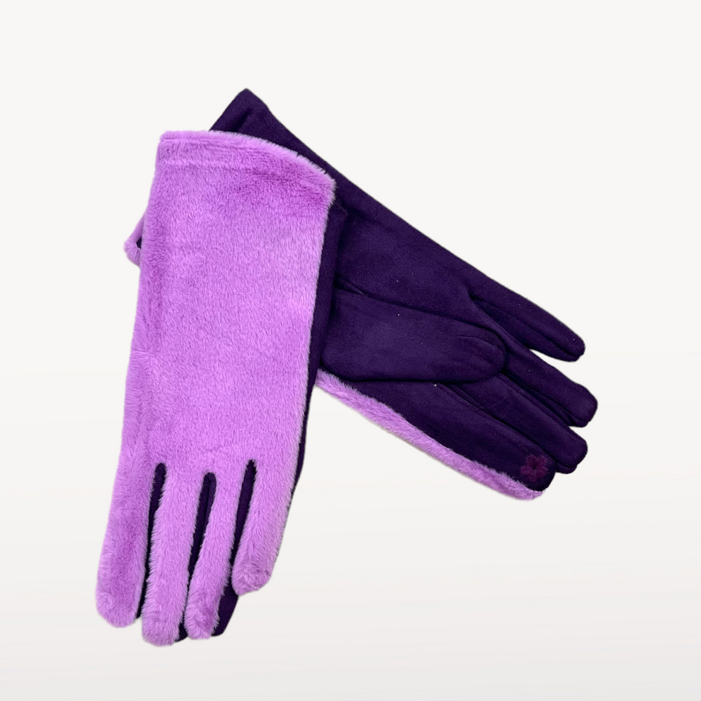 Guantes Lila