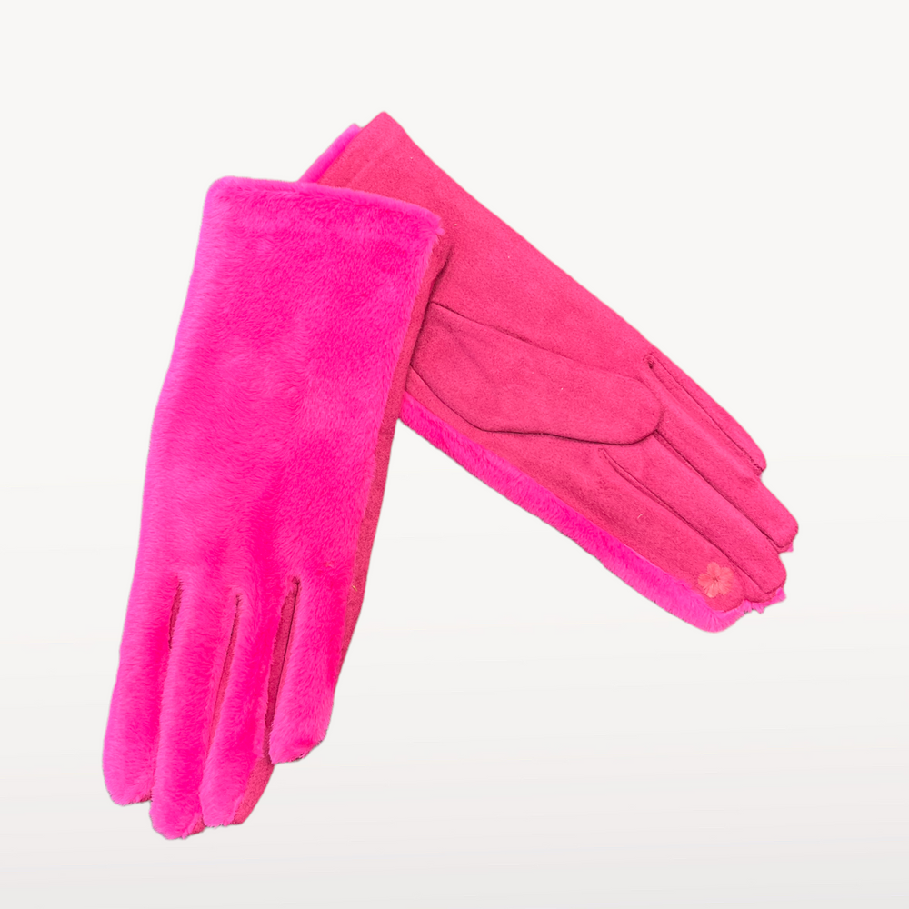 Guantes Fucsia