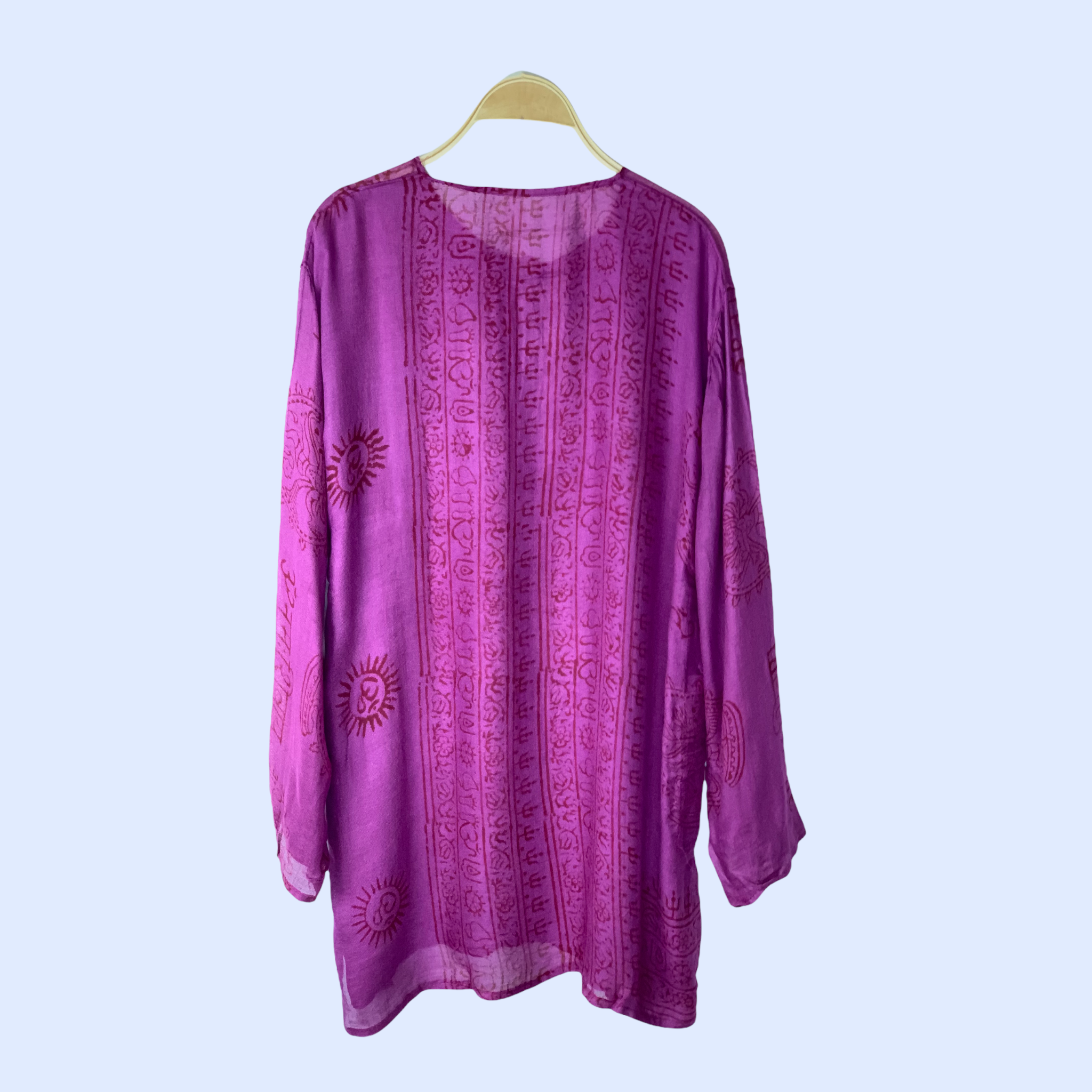 Kurta Clásica Berenjena